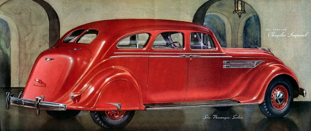 1936 Chrysler Airflow Export Brochure Page 13